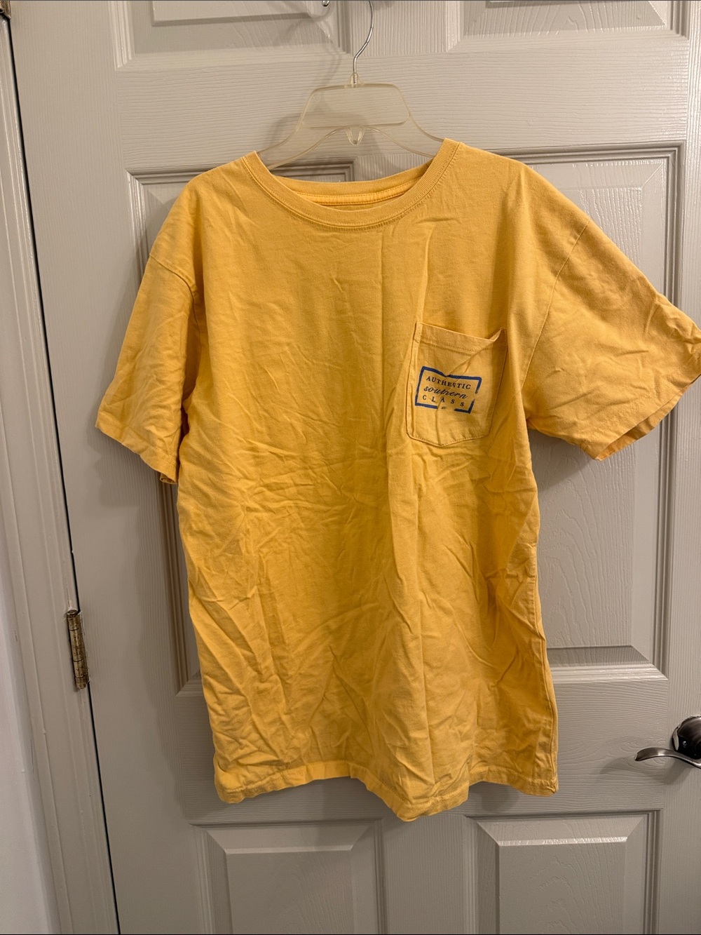 Southern Marsh Men's Short Sleeve Pocket Tee - Yellow